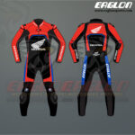 Honda Pro Motorcycle Leather Suit