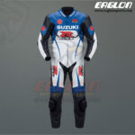 Suzuki GSXR Motorcycle Leather Race Suit