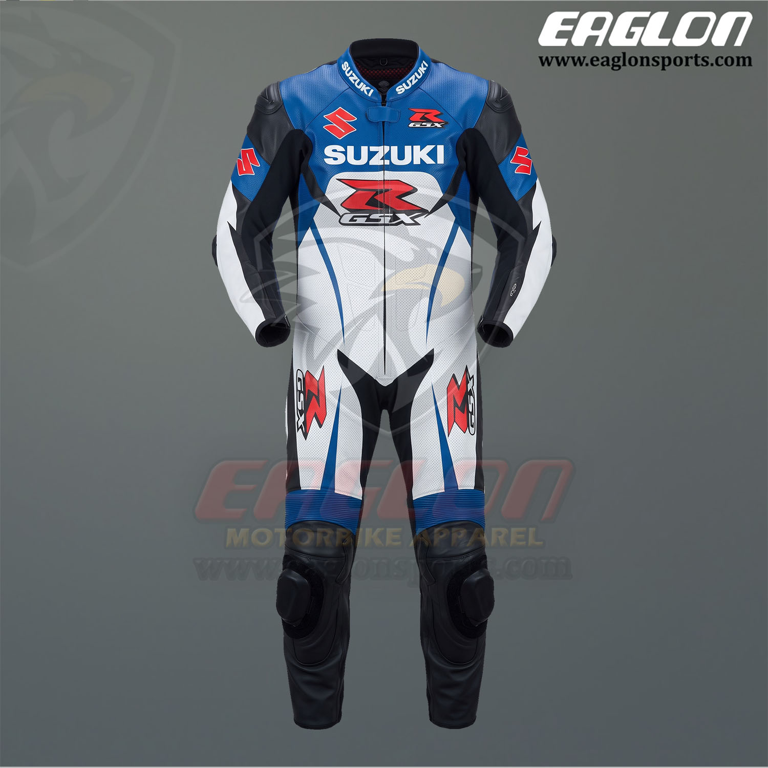Suzuki GSXR Motorcycle Leather Race Suit