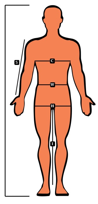 Men's Size Measurement Guide